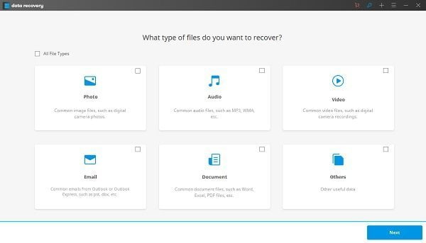 Wondershare Data Recovery Tool