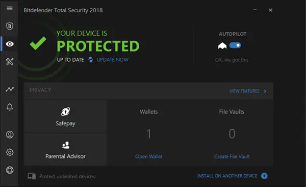 Bitdefender Total Security 2018 review