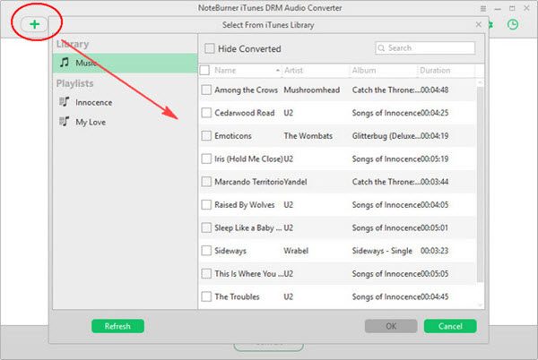 NoteBurner iTunes DRM Audio Converter