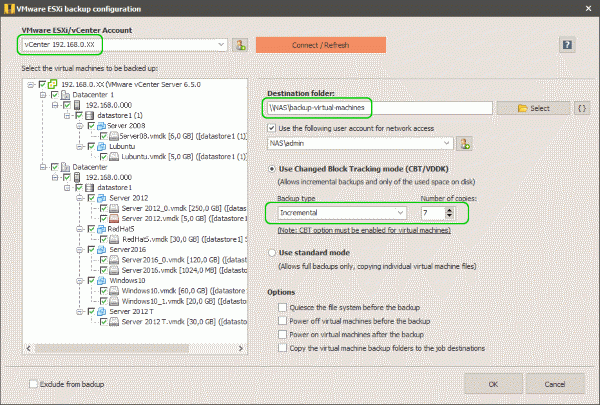 iperius backup esxi