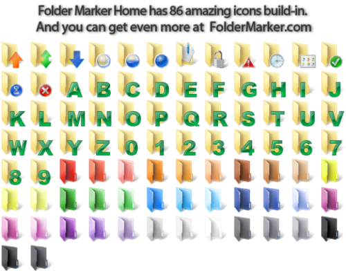 Folder Marker Home giveaway: Customize Windows folder icons in two clicks