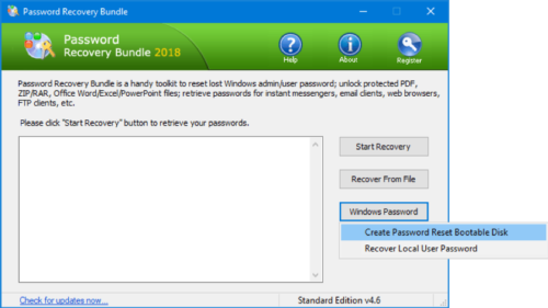 How to recover Windows Password