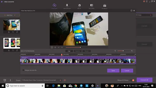 Edit Videos in Wondershare Video Converter