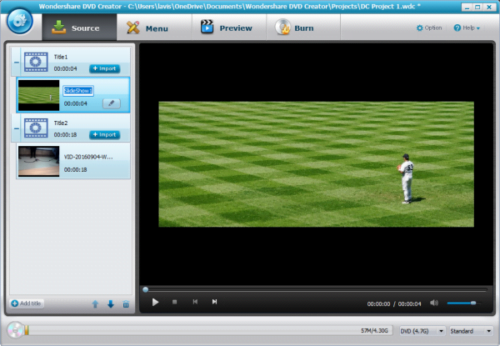 Wondershare DVD Creator is a DVD & Blu-ray Disc burner software for Windows