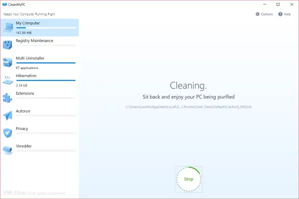 clean my pc windows 10 free