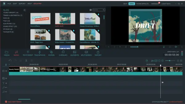 Video Editing software