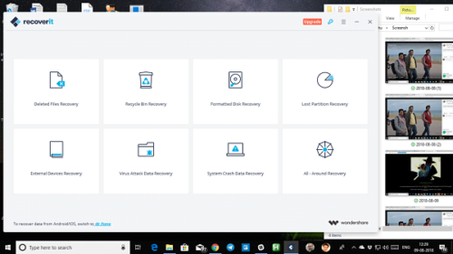 How to restore deleted photos with Recoverit Free for Windows PC
