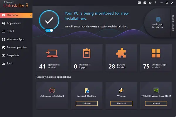 Ashampoo UnInstaller Review