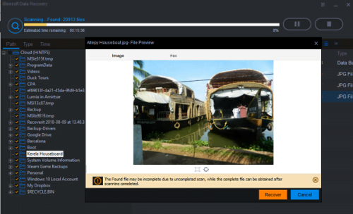 iBeeSoft Data Recovery review: Recover deleted data from Windows 10