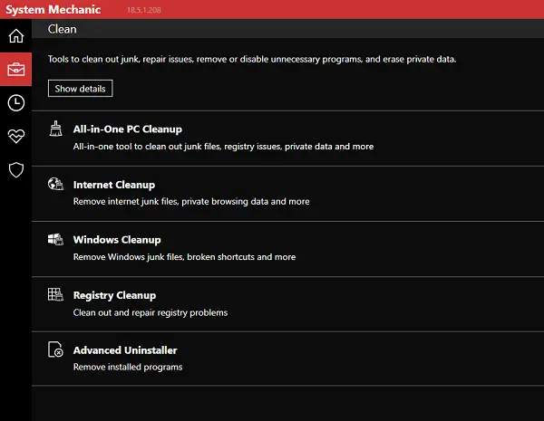 System Mechanic Clean PC