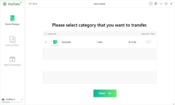 anytrans for android sdk