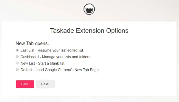 chrome taskade