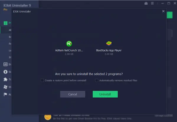 iobit uninstaller review