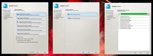 features of zinstall winwin pro