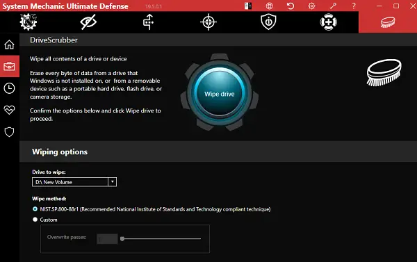 drive wiping software