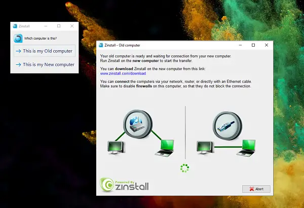 features of zinstall winwin pro