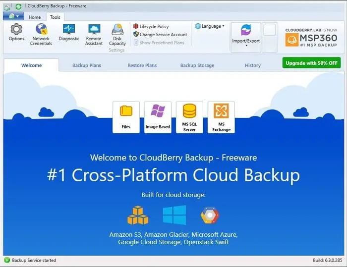 Cloudberry MSP360 Managed Backup vs SolarWinds