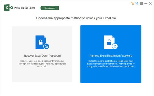 PassFab for Excel_Remove Excel Restriction Password