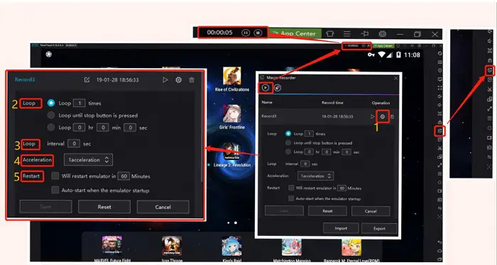 NoxPlayer Macro Recorder