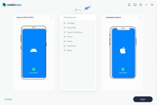 Easily Transfer WhatsApp Data from Android to iPhone