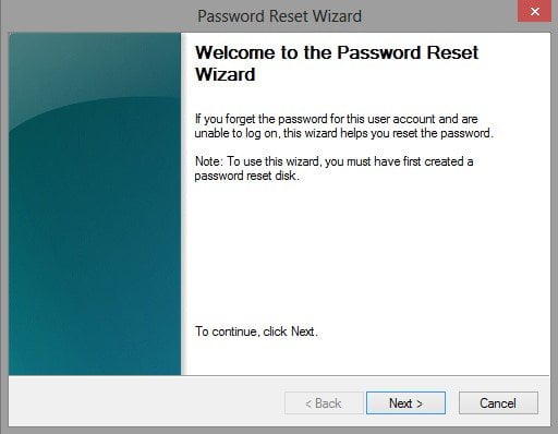 Password Reset-windows10-wizard-2