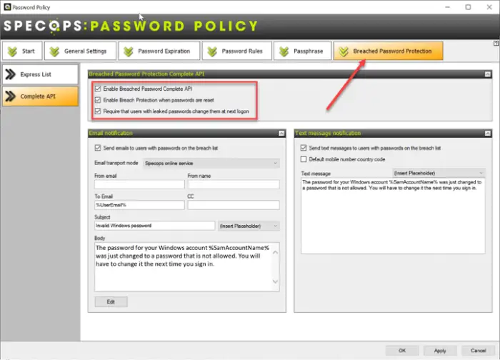 SPECOPS password policy-1