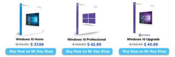 Buy Windows 10 Pro key, Shop at Low Price