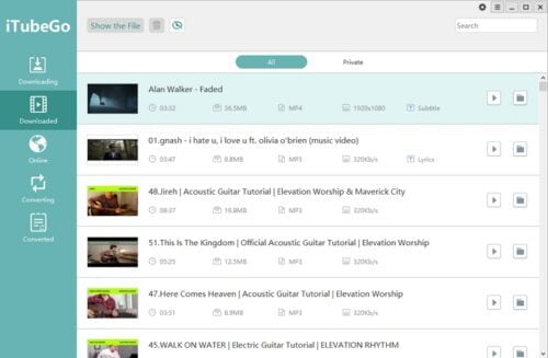 iTubeGo YouTube Downloader for Windows 11/10 Review