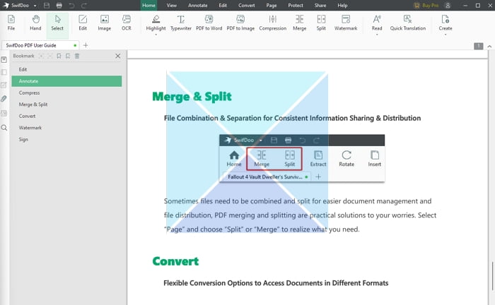 Swiftdo Merge PDF Files