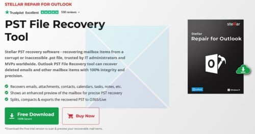 Stellar Repair for Outlook: PST File Recovery Tool Review