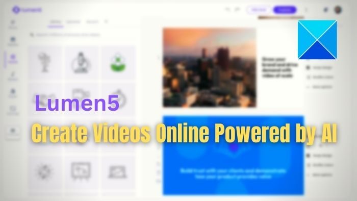 Lumen5 online video creator & editor backed by AI