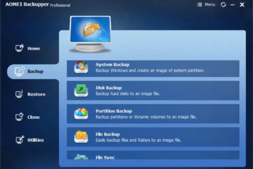 windows backup software aomei backupper