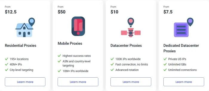 Smartproxy Pricing