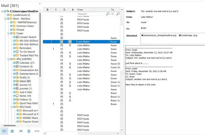 Preview Ost File Data In Stellar