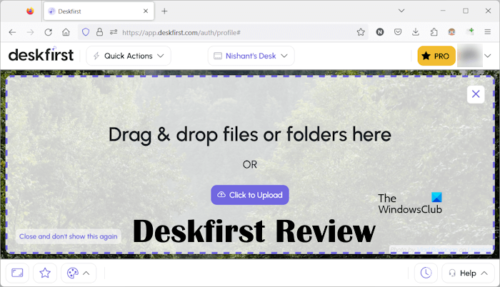 Deskfirst Review: Share and Collaborate with Desktop feel