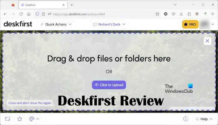 Deskfirst Online Collaboration Tool