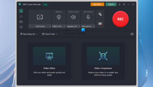 AWZ Screen Recorder Review: Record Screen, Audio, Games, & Streaming Platforms