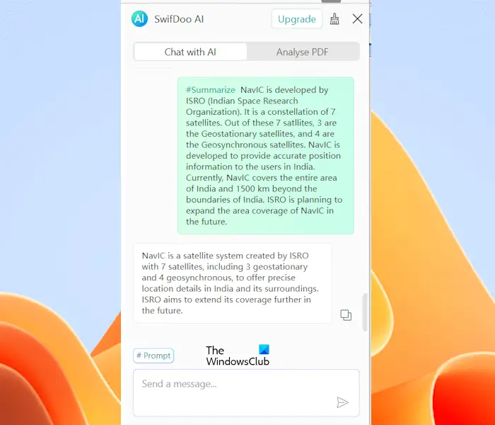 Chat with SwifDoo AI