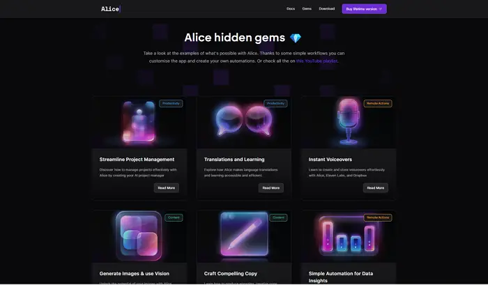 Alice AI Privacy focused BOT: Use different AI models together