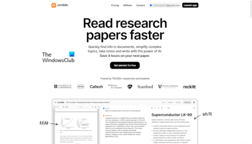 Unriddle AI review: Read Research Papers Faster with Unriddle AI