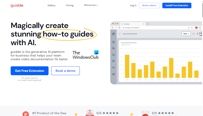 Create how to guide with Guidde
