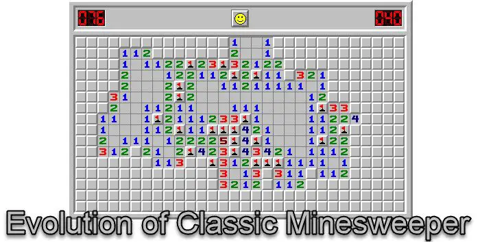 Evolution of Classic Minesweeper
