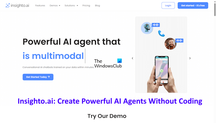 Insighto.ai create powerful AI Agents