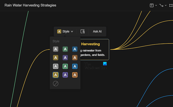 Customize Mind Map