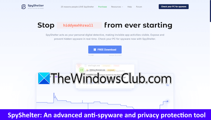 Обзор SpyShelter