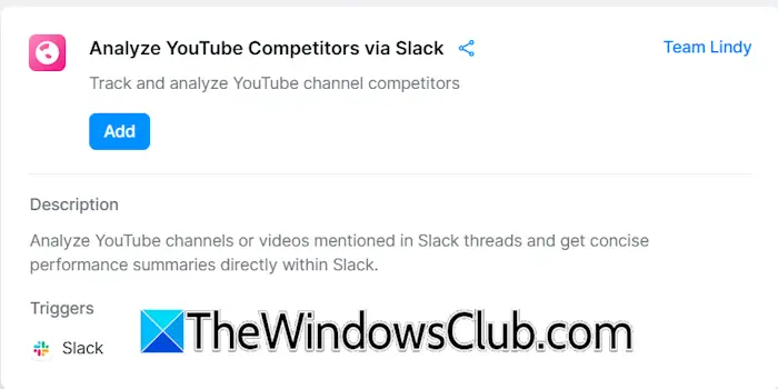 Agent to analyze YouTube channel competitors