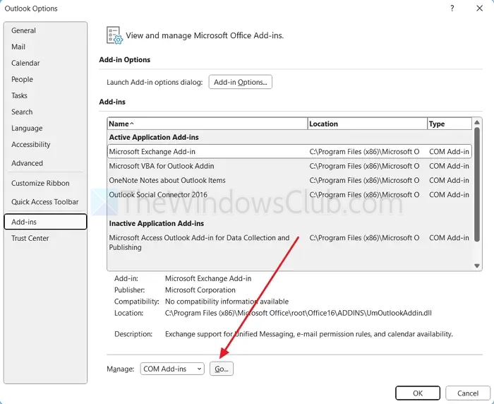 Add-ins Outlook
