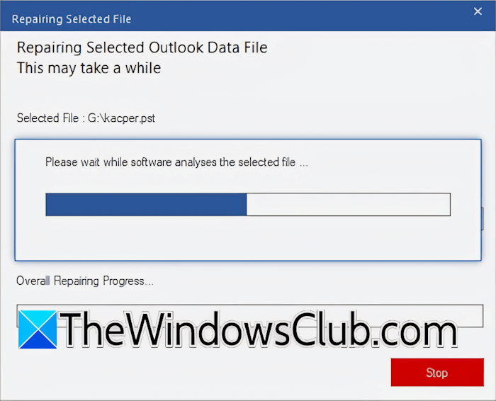 Repair Mailbox Stellar Toolkit for Outlook