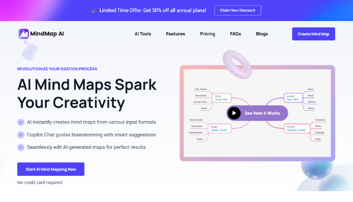 MindMap AI Best free AI Mind Mapping - MindMap AI 001