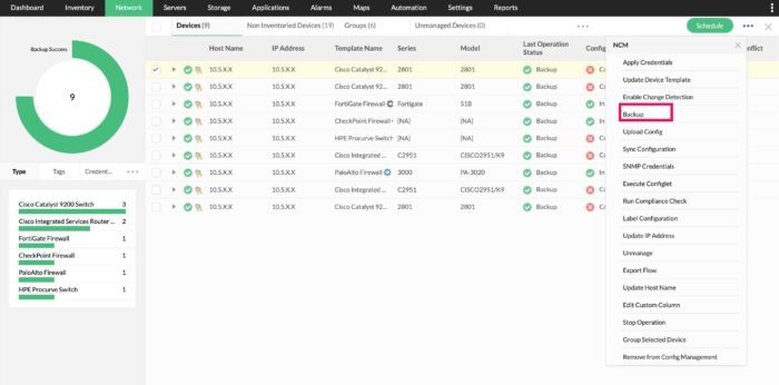 Automated Network Configuration Management